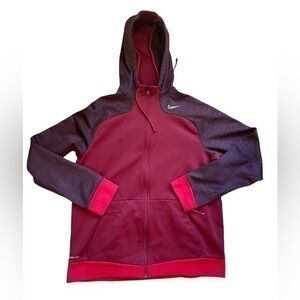 Nike therma-fit full zipper sweater hoodie
